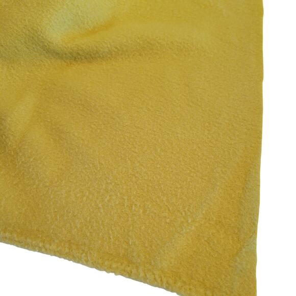 Mustard Yellow Fleece Fabric 61 x 44" Soft Warm Material for Craft Sewing - Picture 7 of 11